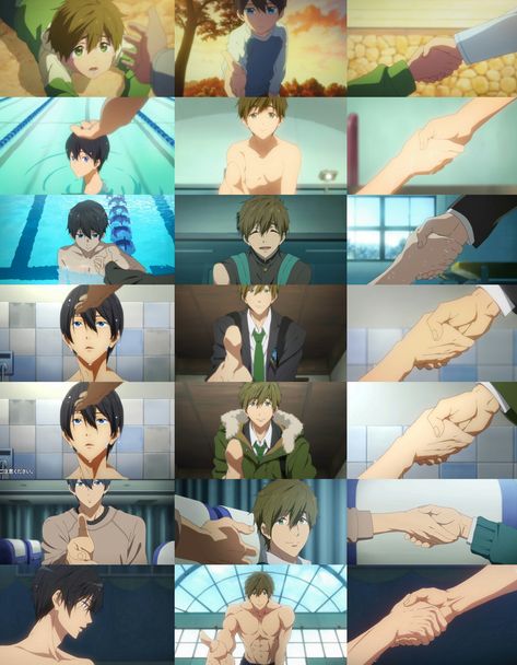 MakoHaru ♡ Makoto Tachibana x Haruka Nanase (Free! Iwatobi Swim Club, Free! Eternal Summer, Free! Dive to the Future and High☆Speed!) Free Dive To The Future, Free Makoto, Free Dive, Haruka Nanase, Makoto Tachibana, Free Eternal Summer, Splash Free, Free Iwatobi Swim Club, Free Iwatobi