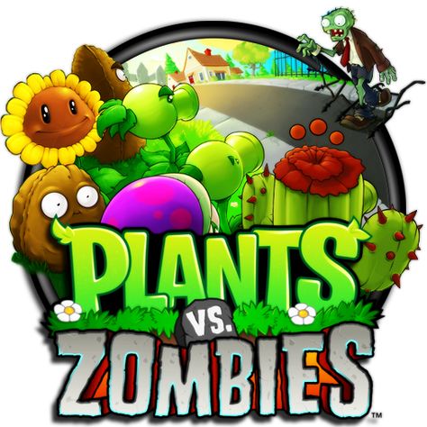 Plants vs Zombies - DJ Fahr by dj-fahr Zombie Logo, Plants Vs Zombies Birthday Party, Zombie Birthday Parties, Plants Vs Zombies 2, Zombie Birthday, Plant Zombie, Hama Beads Minecraft, Plantas Vs Zombies, Zombies 2