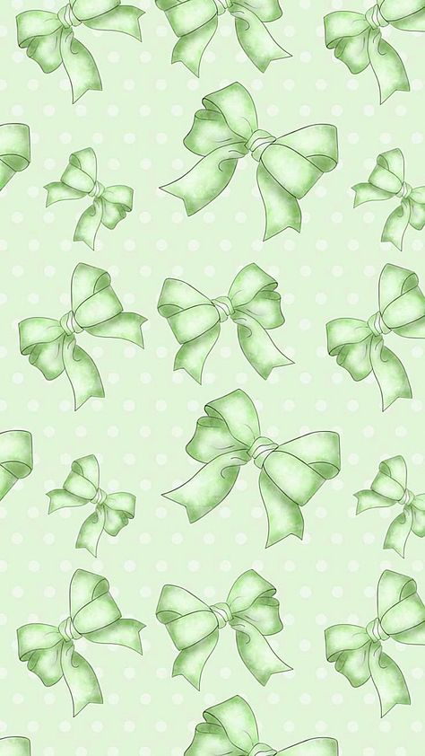 Green Light Aesthetic Wallpaper, Light Green Wallpaper Iphone, Green Bow Wallpaper, Aesthetic Light Green Wallpaper, Bow Wallpaper Iphone, Green Era, Mint Green Wallpaper, Mint Green Aesthetic, Pink Wallpaper Girly