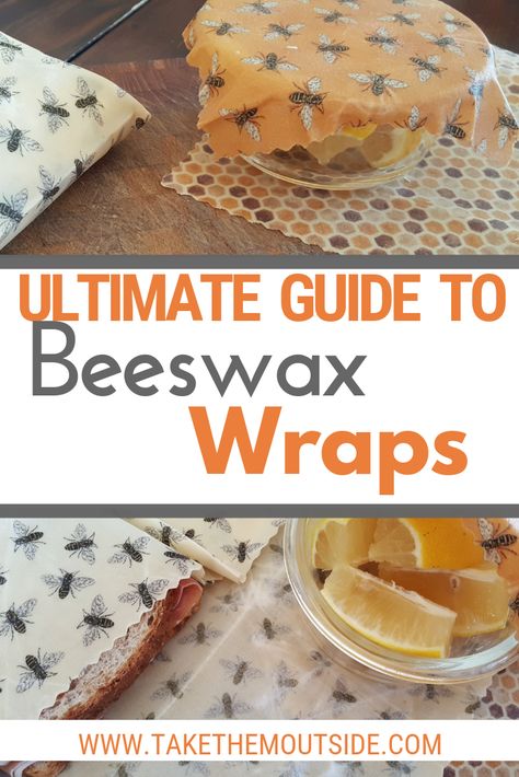 Start using beeswax wraps instead of plastic wrap and make your kitchen more eco-friendly!  Find out where to buy bees wrap, how to make it, and how to use beeswax wraps in your home.  #diybeeswax #noplastic Diy Beeswax Wrap, Bees Wax Wraps, Bees Wrap, Wax Wraps, Beeswax Wraps, Being Mindful, Beeswax Food Wrap, Food Wraps, Bee Kind