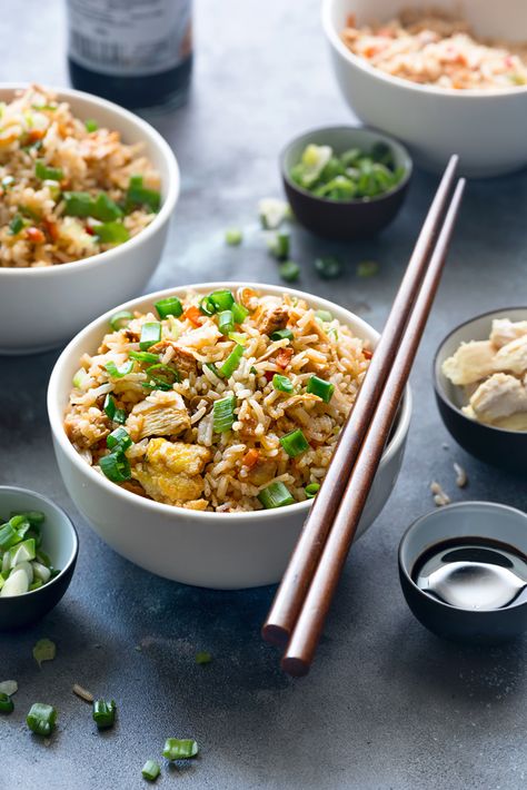 Best ever Indo-Chinese Chicken Fried Rice you can make at home.10 minutes and you are set to surprise your kids with this street style Chicken fried rice. Fried Rice Photography Food Styling, Chicken Fried Rice Photography, Fried Rice Food Photography, Chinese Food Photography Styling, Chinese Restaurant Food Photography, Rice Photography Food Styling, Chinese Food Photography Style, Fried Rice Photography, Chinese Food Photography