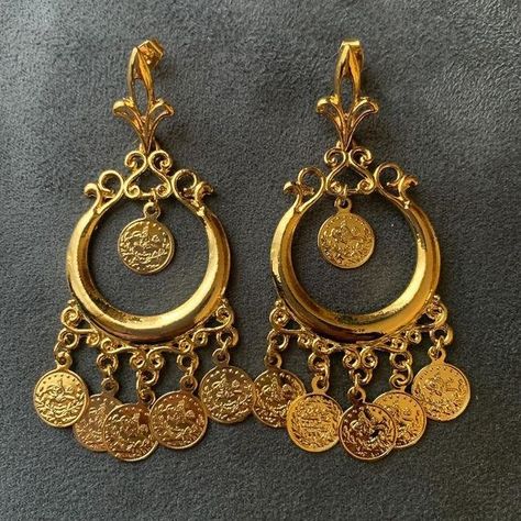 Egyptian Style Jewelry, Arab Jewelry Aesthetic, Arabic Jewelry Traditional, Arab Accessories, Egyptian Gold Jewelry, Arabic Earrings, Arabic Accessories, Arabian Jewelry, Arab Jewelry