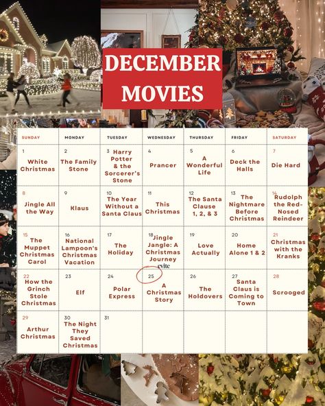 We’re already ready for the complaints that Elf isn’t until Christmas day… and to that we say… have it your way and create your own December holiday movie calendar using the template at the end! 🗓️📺🎄 Movie Calendar, December Holidays, Holiday Movie, Love Home, Christmas Reindeer, Christmas Day, Christmas Holidays, Elf, The End