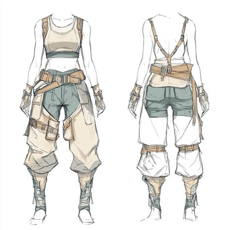 Character Outfit Inspo Drawing, Arcane Outfits Female, League Of Legends Outfits, Arcane Outfits Aesthetic, Arcane Outfit Ideas Oc, Undercity Arcane Outfits, Arcane Outfits Oc, Apocalypse Outfit Drawing, Arcane Inspired Outfits