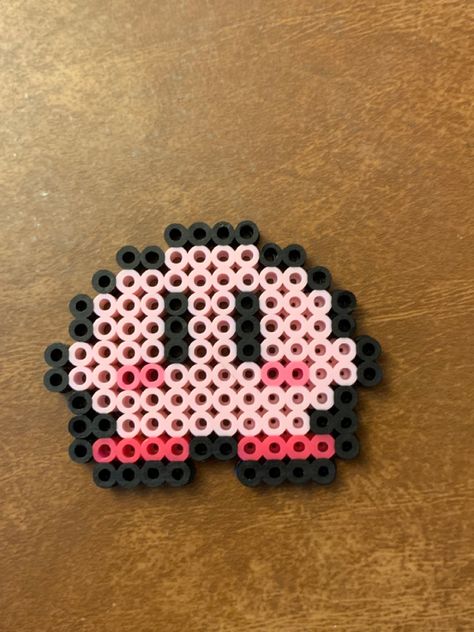 Heat Beads Patterns, Peeler Bead Ideas Keychain, Perler Beads Ideas Easy Cute Food, Perler Bead Patterns No Black, Perler Beads Ideas Animals, Pearler Bead Designs Easy, Perler Beads Designs Pattern Pixel Art, Pearly Beads Ideas, Fuse Bead Patterns Easy