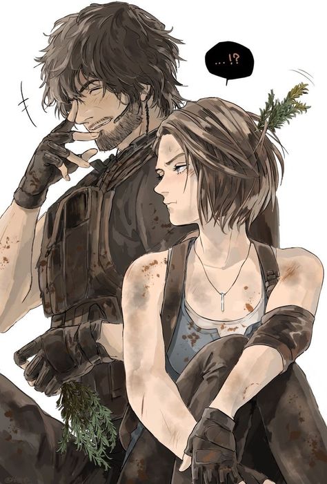 Carlos X Jill, Carlos Resident Evil, Tyrant Resident Evil, Resident Evil Franchise, Resident Evil Anime, Resident Evil Funny, Resident Evil 3 Remake, Evil Girl, Resident Evil Collection