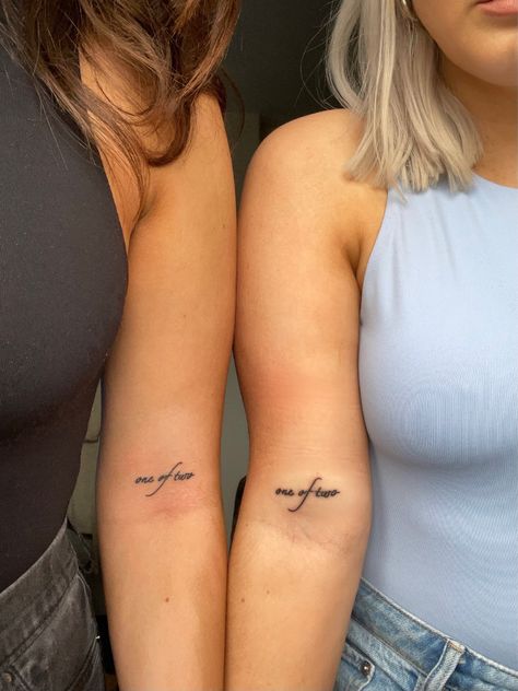 Friendship Matching Tattoos, Matching Best Friend Tattoo, Tattoos Arrow, Tattoos Zodiac, Tattoos Feather, Tattoos Quote, Best Friend Tattoo, Lotus Tattoos, Friendship Tattoo