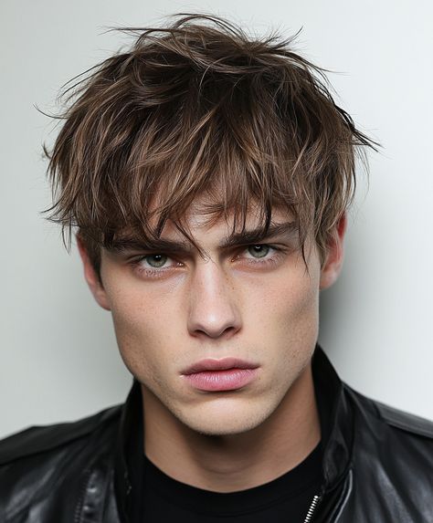 Caesar Cut Men Caesar Cut Men, Haircut 2025, Angular Fringe, Popular Hairstyles For Men, Man Haircuts, Messy Fringe, Head References, Male Haircuts, Classic Haircut