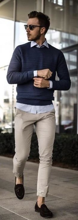 Relaxed Tailoring, Sweater Outfits Men, Mens Business Casual, Business Casual Fall, Mens Business Casual Outfits, Formal Men Outfit, Mens Business, Sweatpants Outfit, Neue Outfits