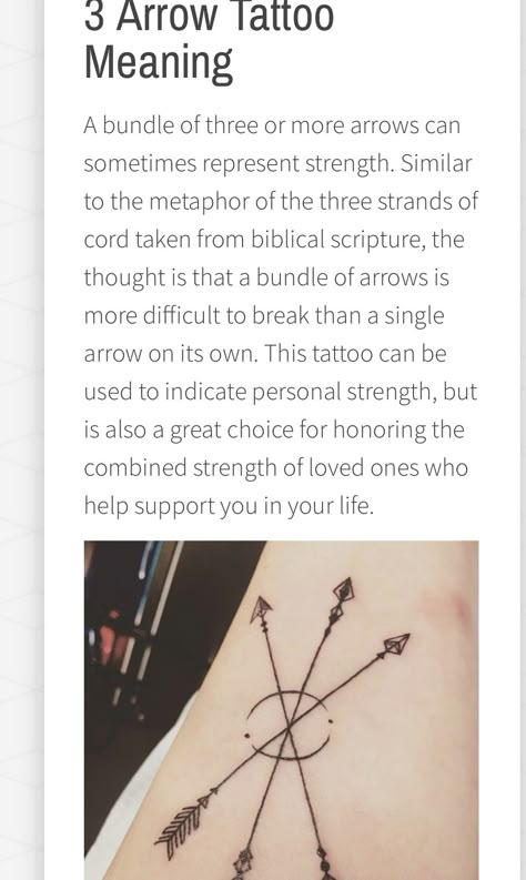 3 Arrow Tattoo Meaning, Best Friend Tribe Tattoos, 3 Arrows Tattoo, Symbolic Family Tattoos, Friendship Arrow Tattoo, 3 Arrow Tattoo, Tattoo That Represents Growth, Best Friend Symbol Tattoo, Friendship Tattoos For 3