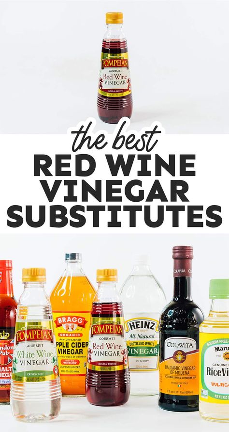 Red Wine Vinegar Substitute, Balsamic Vinegar Substitute, White Wine Substitute, Best Balsamic Vinegar, Best Red Wine, Homemade Syrup, White Balsamic Vinegar, Cold Sores Remedies, Natural Cold Remedies