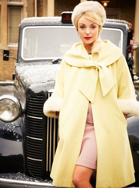 Nelly Outfits, Trixie Franklin, Call The Midwife Cast, 1960s Hair And Makeup, Stolen Innocence, Helen George, 60’s Fashion, Sixties Style, Travelling Abroad