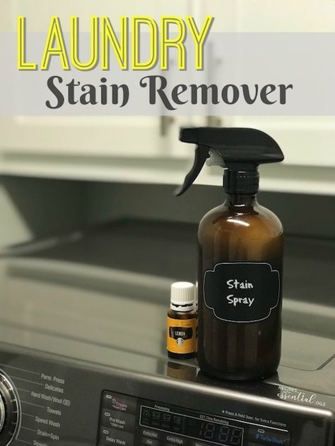 This Natural Laundry Stain Spray uses the power of lemon oil to break down stains. It can be made in 2 minutes and is a great alternative to conventional stain removers. Take the guess work out of your laundry! Homemade Toilet Cleaner, Laundry Stain Remover, Cleaning Painted Walls, Laundry Stains, Natural Laundry, Glass Cooktop, Deep Cleaning Tips, Clean Dishwasher, Toilet Cleaning