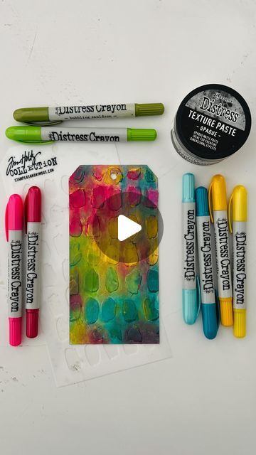 Tim Holtz Tutorials, Tim Holtz Distress Crayons, Distress Ink Techniques, Flickering Candle, Journal Techniques, Ink Techniques, Tim Holtz Distress Ink, Distress Crayons, Stencil Ideas