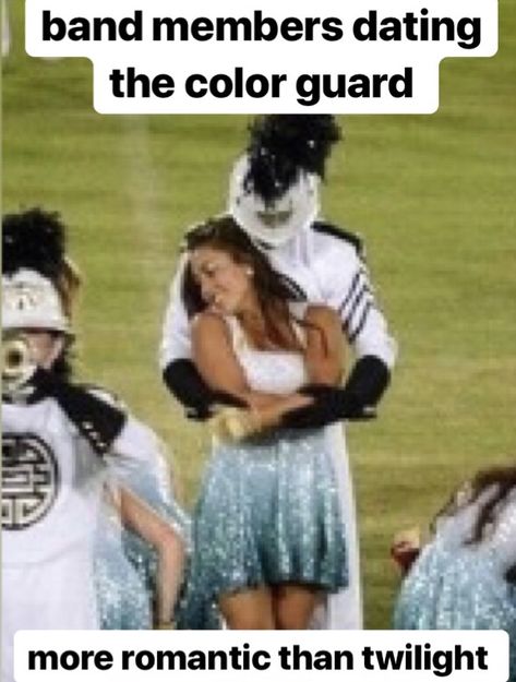 Color Guard Memes, Color Guard Quotes, Marching Band Jokes, Marching Band Problems, Marching Band Memes, Band Problems, Colour Guard, Marching Band Humor, Band Jokes