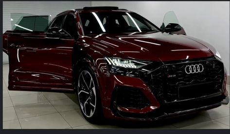 Burgundy Car, Lifted Ford Truck, Audi Rs Q8, Audi Q, Red Audi, Luxury Helicopter, Lifted Ford, Audi Rs, Ford Truck