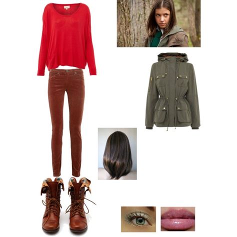 Inspired by Maddy from Wolfblood :) by crazydirectionergirl on Polyvore featuring Linea Weekend, Oasis and rag & bone/JEAN Wolfblood Maddy, Maddy Smith, Tv Show Outfits, Show Outfits, Casual Cosplay, Trip Outfits, Country Outfits, Cosplay Outfits, Cool Clothes