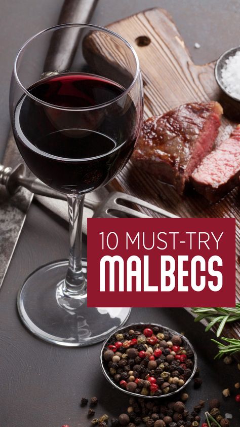 Malbec, the iconic grape & the signature wine of Argentina. Dark & full-bodied, Malbecs pair beautifully with food. Check out our list of the ten must-try Malbecs and pick up a bottle to have with dinner! Malbec Wine, Black Cherry, Fine Food, Malbec, Red Wine, Grapes, Wine, Stuffed Peppers, 10 Things