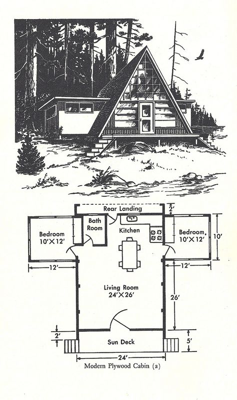 Chalet Modern, Wilderness Cabins, A Frame Cabin Plans, A Frame Cabins, A Frame House Plans, Cabin House Plans, A Frame Cabin, A Frame House, Tiny House Cabin