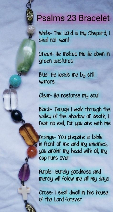 Psalm 23 Bracelet Diy, Psalm 23 Bracelet Printable, Blessing Bracelet Poem, Diy Christian Crafts To Sell, Religious Bracelets Diy, Bible Verse Bracelets Diy, How To Make A Blessing Bracelet, Blessing Bracelet Diy, Salvation Bracelet Printable