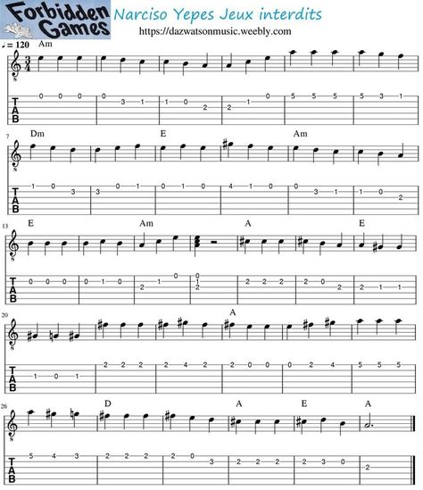 Guitar Tab Sheet, Sheet Music For Beginners, Music For Beginners, Guitar Teaching, Guitar Tabs For Beginners, Guitar Exercises, Easy Guitar Tabs, Easy Guitar Songs, Guitar Notes