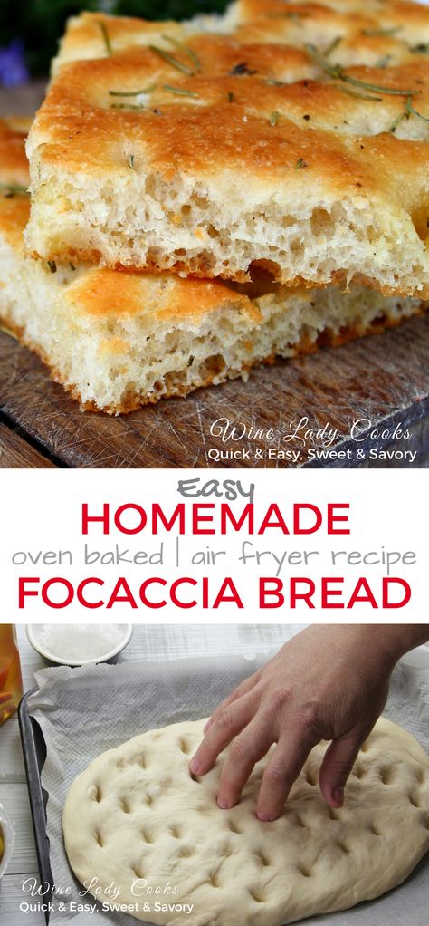 Easy Focaccia Recipe, Easy Focaccia Bread Recipe, Homemade Focaccia Bread, Homemade Focaccia, Keto Bread Recipe, Focaccia Bread Recipe, Bread Substitute, Meals Ideas, Focaccia Recipe