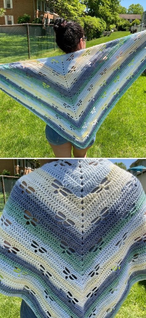 How to Crochet Dragonfly Stitch - Pattern Center Crochet Dragonfly Cardigan, Crochet Dragonfly Shawl, Dragonfly Shawl Crochet Pattern Free, Butterfly Shawl Crochet Pattern Free, Dragonfly Crochet Pattern Free, Crochet Dragonfly Stitch, Dragonfly Stitch, Crochet Dragonfly Pattern, Crochet Vibes