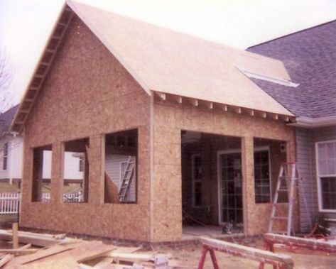 one room home addition plans | Room Addition Tips to Consider 4 Season Room Addition Off Kitchen, Addition Off Kitchen, One Room Home, Home Additions Back Of House, 4 Season Room Addition, Room Addition Plans, Great Room Addition, Addition Plans, Living Room Addition