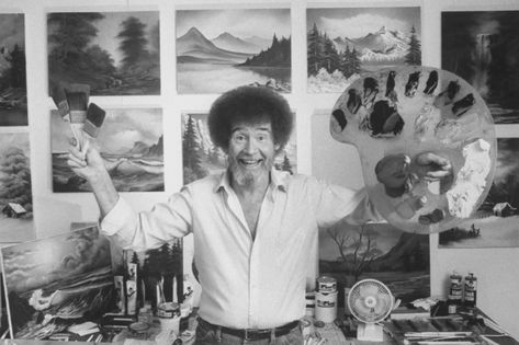 Every Episode of ‘Bob Ross: The Joy of Painting’ is Free to Watch on Youtube. The ASMR painter and his videos are especially useful now. Bob Ross Youtube, Bob Ross Quotes, Bob Ross Paintings, The Joy Of Painting, Online Art Classes, Bob Ross, Donate To Charity, New Wall, Art Classes