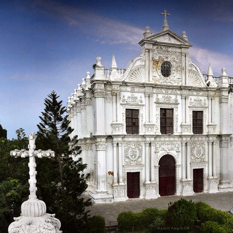 The tranquillity is what symbolises the beauty of Daman and Diu. St.Paul Church ,Daman & Diu 1601 AD©Amit Pasricha Daman And Diu, Top Places To Travel, Brown Girl, St Paul, Incredible India, Calgary, Places To Travel, The Beauty, Beautiful Places