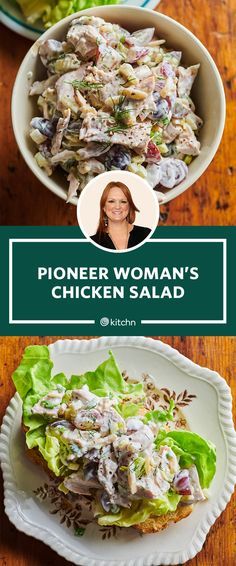 I Tried The Pioneer Woman's Chicken Salad Recipe | Kitchn Basic Chicken Salad, Basic Chicken Salad Recipe, Pioneer Woman Chicken, Salad Macaroni, Bacon Wrapped Meatloaf, Salad Quinoa, Cold Salads, Croissant Sandwich, Cornish Hens