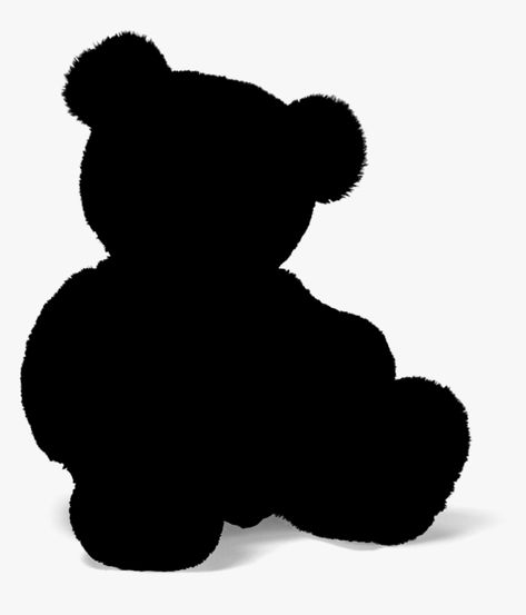 Teddy Bear Graphic Design, Teddy Bear Silhouette, Teddy Bear Vector, Teddy Bear Logo, Teddy Bear Graphic, Teddy Bear Png, Black Teddy Bear, Bear Png, Teddy Bear Clipart