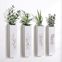 Wood Wall Planter, Fake Lavender, Wall Vase Decor, Greenery Plants, Wall Vases, Wall Planters Indoor, Lavender Eucalyptus, Usa Decor, Artificial Greenery