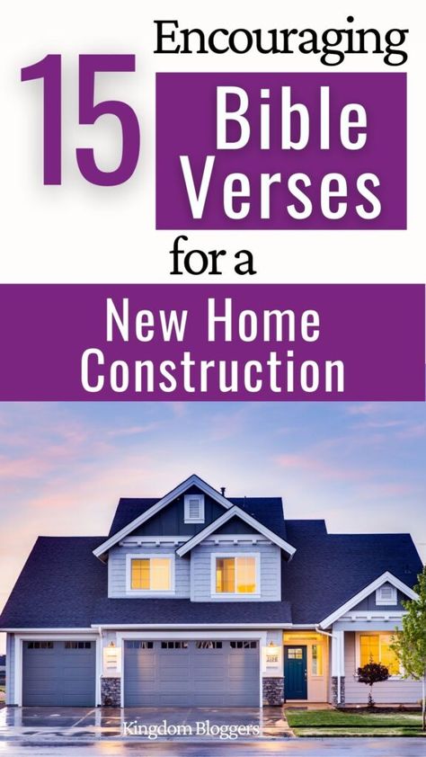 Are you in the process of building a new home?  I am and boy is this a crazy ride!  If you are nodding your head, come along with me for this study of Bible verses for new home construction! Prayers To Write On House, Bible Verses For New Home Construction, Verses For New Home, Catholic Bible Verses, Build My Own House, Come Along With Me, Catholic Bible, True Homes, House On The Rock