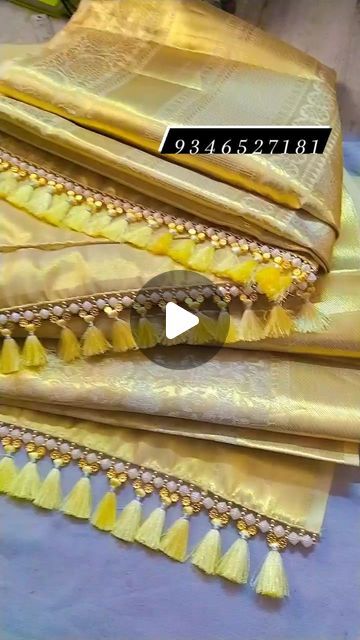 Bridal Tassels For Saree, Sarees Kuchulu Designs, Saree Kongu Mullu Designs, Pallu Designs Saree, Kucchu Designs Saree, Saree Pallu Kuchu Designs, Tassels For Saree Pallu, Kuchu Designs Saree, Saree Kuchulu