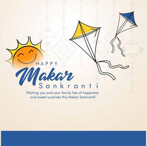 Makar Sankranti Creative, Makar Sankranti Festival, Makara Sankranti, Happy Sankranti, Happy Pongal, Happy Makar Sankranti, Kite Festival, Cute Good Morning Images, Festival Background