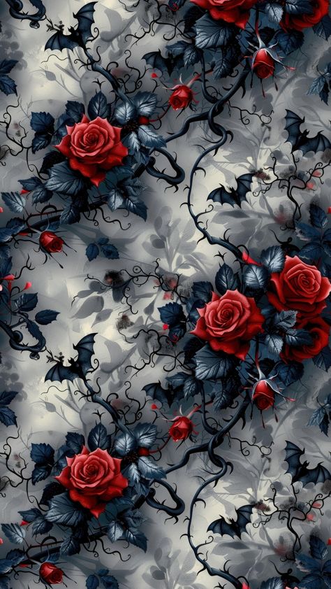 Dark Flower Wallpaper Backgrounds, Sagittarius Wallpaper, Eevee Wallpaper, Gothic Roses, Book Cover Artwork, Halloween Wallpapers, Gothic Wallpaper, Witchy Wallpaper, Iphone Wallpaper Hd Nature