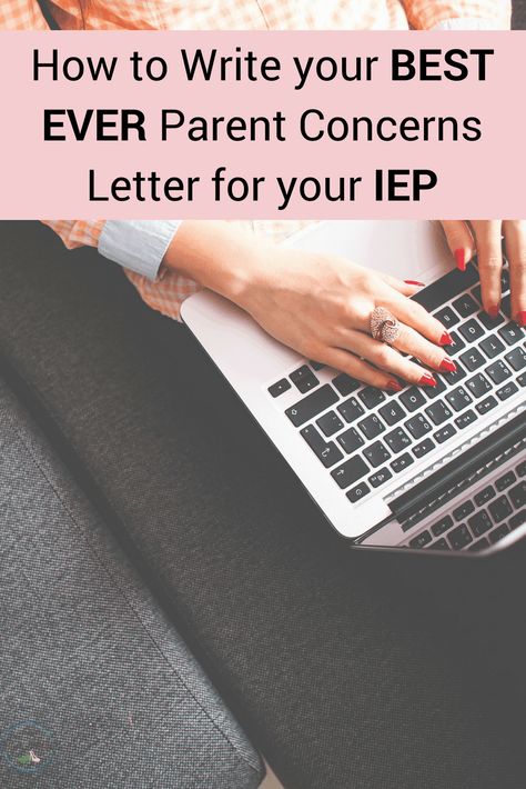 The Parent Concerns portion of the IEP is arguably the MOST IMPORTANT part of the IEP. Learn how to write a parent concerns letter that gets noticed, and more importantly, gets results. Includes Parent Letter of Attachment tips for PWN. #DontIEPalone #IEPadvice via @lisalightner Iep Organization, Binder Ideas, Iep Meetings, Sensory Diet, Parenting Plan, Iep Goals, Confidence Kids, Letter To Parents, Sensory Processing Disorder