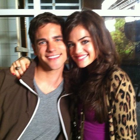 Brant Daugherty on Instagram: “Just found this blurry old baby photo of @lucyhale and I 😂 circa 2011 Who remembers what this is from?? #tbt #prettylittleliars #pll” Pll Aria, Pretty Litter, Spencer And Toby, Brant Daugherty, Pretty Little Liars Cast, Pll Outfits, Pll Cast, Spencer Hastings, Aria Montgomery