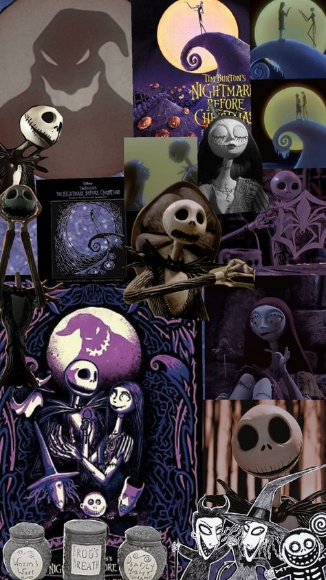 The nightmare before christmas ❤️ Iphone Wallpaper Nightmare Before Christmas, Night Before Christmas Wallpaper, Altoids Wallets, Cute Background Pictures, Nightmare Before Christmas 2, Monsieur Jack, Twilight Sparkle Equestria Girl, Disney World Halloween, Vintage Halloween Art