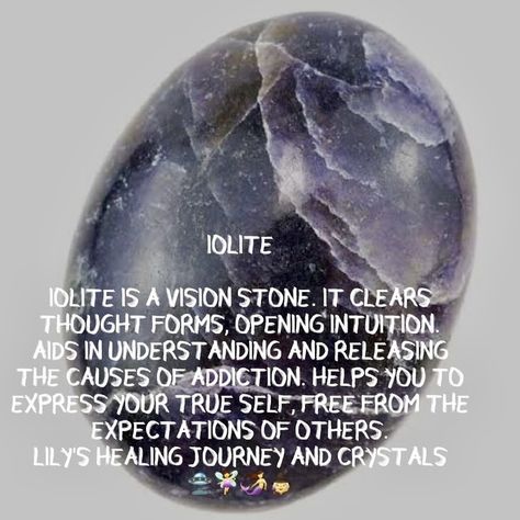 Feng Shui Basics, Iolite Crystal, Moon Time, Crystal Healer, Cleansing Crystals, Crystals Healing Properties, Spiritual Crystals, Crystal Healing Stones, Crystal Magic