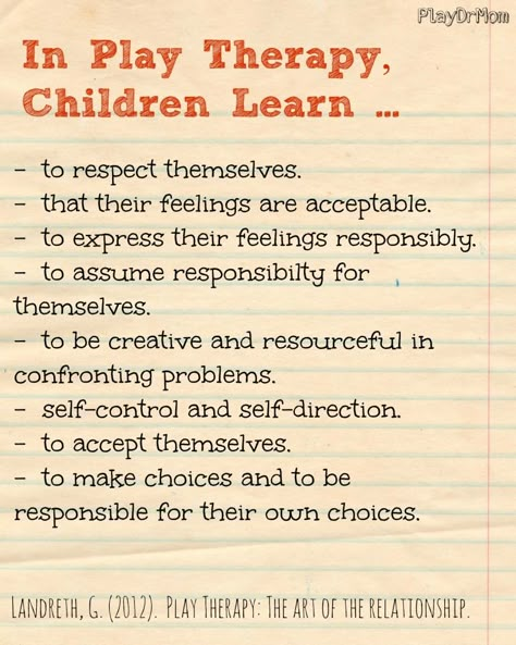 WHAT CHILDREN LEARN IN PLAY THERAPY Maybe you’re a parent thinking about giving play therapy a try with your child . Here are some great reminders about what children learn in play therapy through the power of play and nurturing relationship with a play therapist. #playtherapy Play Therapy Room, Play Therapy Activities, Play Therapist, Play Therapy Techniques, Child Life Specialist, Counseling Kids, School Social Work, Therapeutic Activities, Counseling Activities