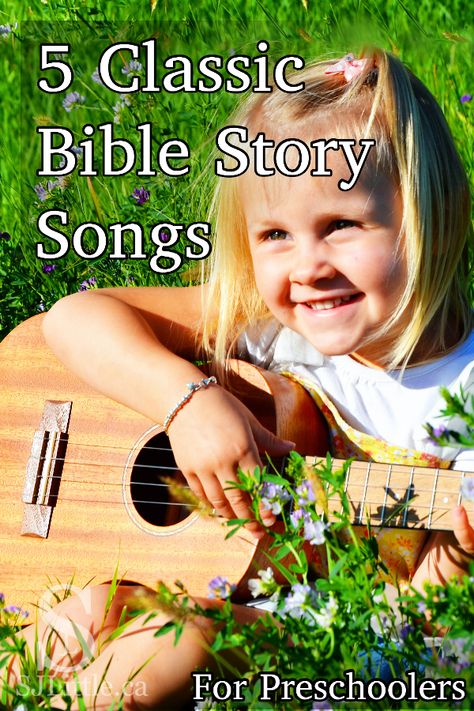 You might know these classic Bible songs, but have you taught them to your kids yet? Preschoolers will enjoy learning Bible stories through these interactive songs. Includes songs about Noah, Jonah, David, Zacchaeus, and Peter and John. #preschoolsongs #Biblesongs #Zacchaeus Bible Buddies, Songs For Preschoolers, Bible Songs For Kids, Sunday School Songs, List Of Songs, Children Songs, Bible Cards, Christian Preschool, Kindergarten Projects