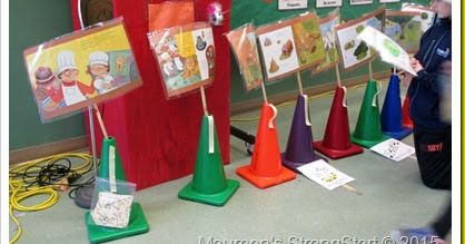 Story Walk Ideas, Gingerbread Man Eyfs, Jack And The Beanstalk Eyfs, Preschool Gingerbread, Gingerbread Unit, Reading Areas, Gingerbread Man Activities, Walk Ideas, Reception Class