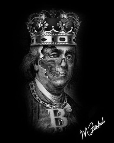 Benjiman Franklin Tattoo, Benjamin Franklin Skull Tattoo, Benjamin Franklin Tattoo Design, Bitcoin Tattoo Design, Ben Franklin Tattoo, Benjamin Franklin Art, Benjamin Franklin Tattoo, Benjamin Tattoo, Bitcoin Tattoo