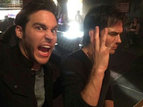 Damon And Kai, Chris Wood, The Vampire Diaries, The Vampire, Vampire Diaries, Wood