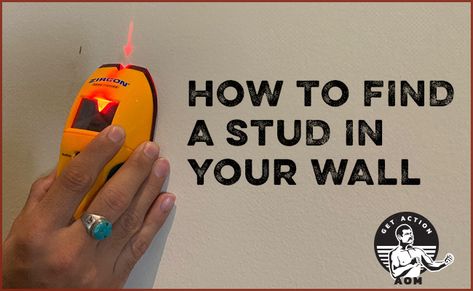 How to Find Studs in a Wall | The Art of Manliness Finding Studs In Wall, How To Clean Burners, Stud Finders, How To Defend Yourself, Altoids Tin, Stud Finder, Altoids Tins, Slide Rule, Book Safe