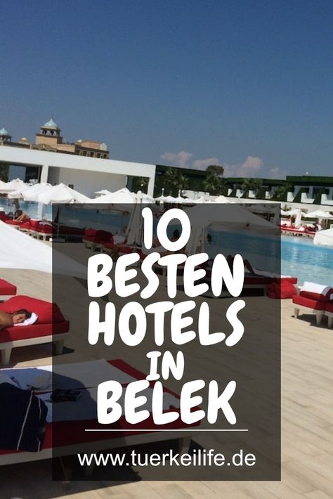 Hotels In Turkey, Belek, Top Hotels, Antalya, Granada, Best Hotels, Low Carb, Hotel, Travel