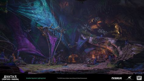 ArtStation - Avatar Frontiers Of Pandora - Aranahe Clan Frontiers Of Pandora, Avatar Films, Pandora Avatar, Action Adventure Game, Environment Art, Avatar Movie, Level Design, Team Effort, Game Inspiration