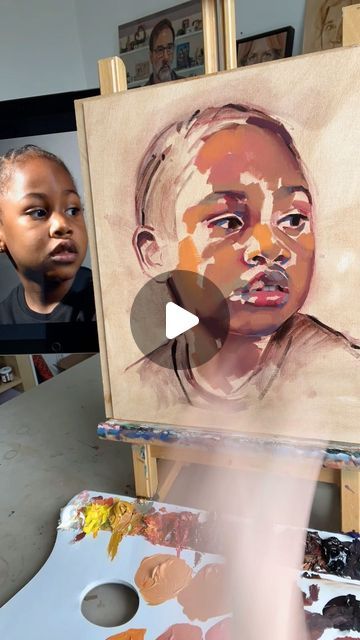 Jane French on Instagram: "Timelapse of my portrait completed yesterday using a @rawumberstudios reference :-) Oil on A3 artboard" Portrait Background Ideas Painting, Easy Portrait Painting, Child Portrait Painting, Child Portrait, Portrait Background, Oil Painting Portrait, Baby Oil, Kids Portraits, Portrait Drawing